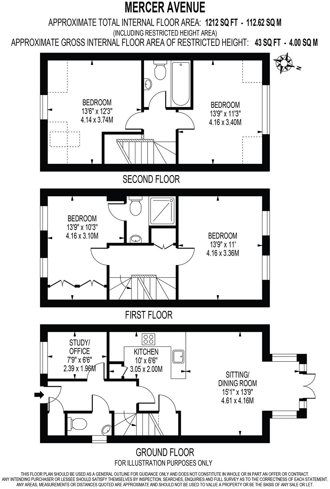 Mercer Avenue, Ebbsfleet Valley, Swanscombe floorplan