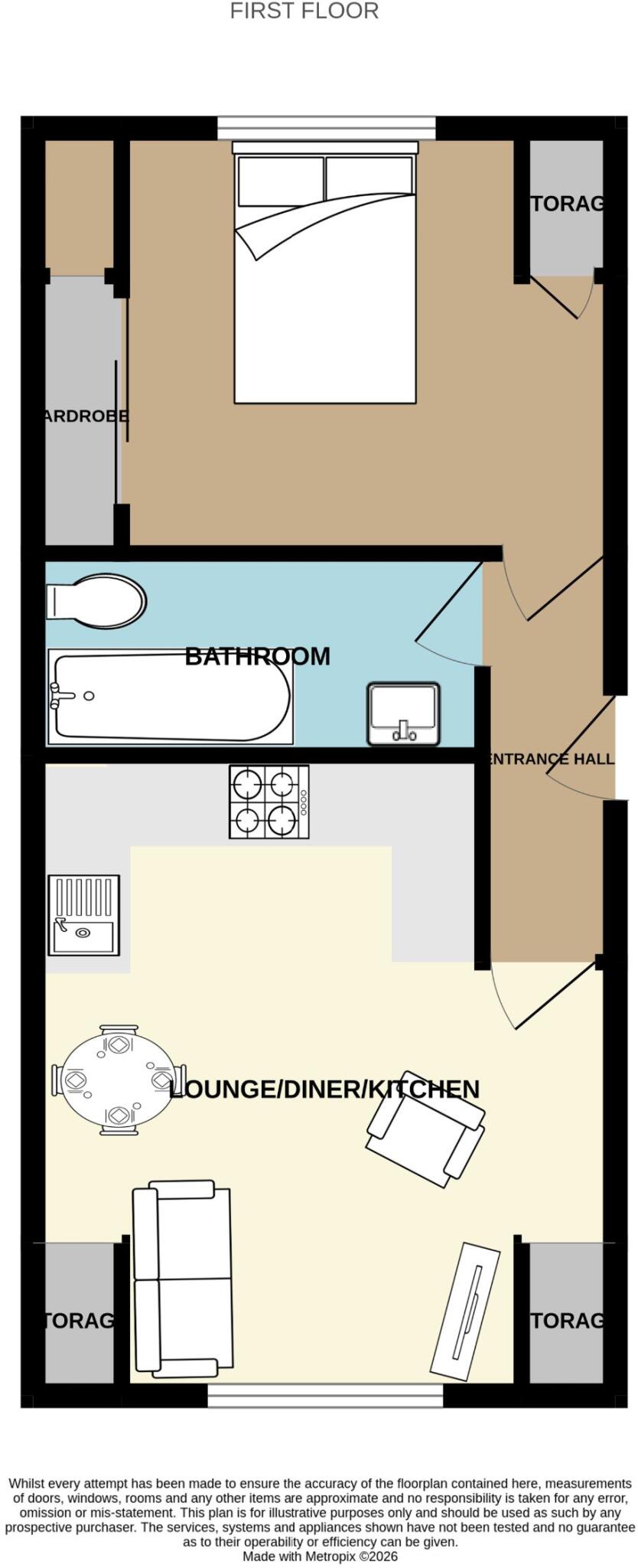 Flat , The Old Forge,  Philbrick Crescent, Rayleigh floorplan