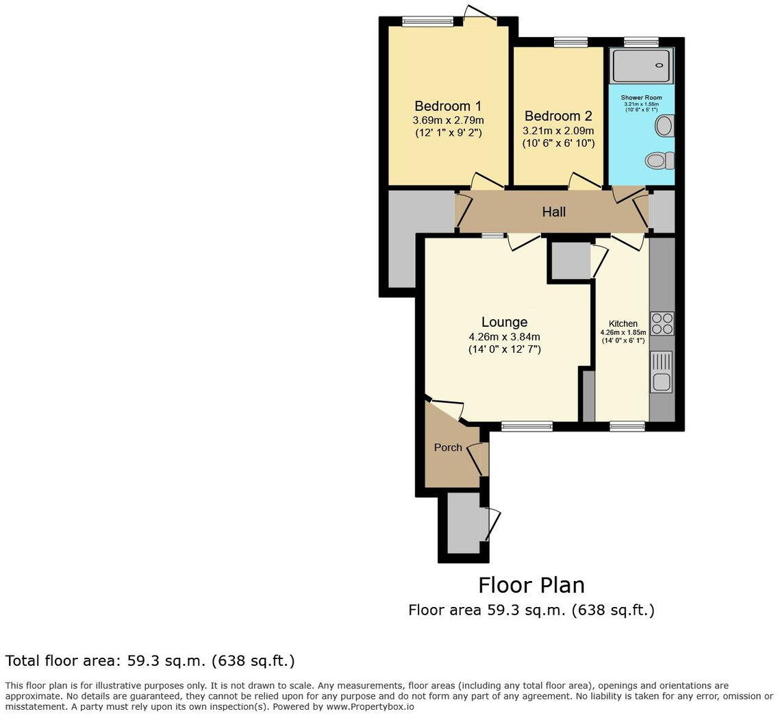 Beech Grove, Selby floorplan
