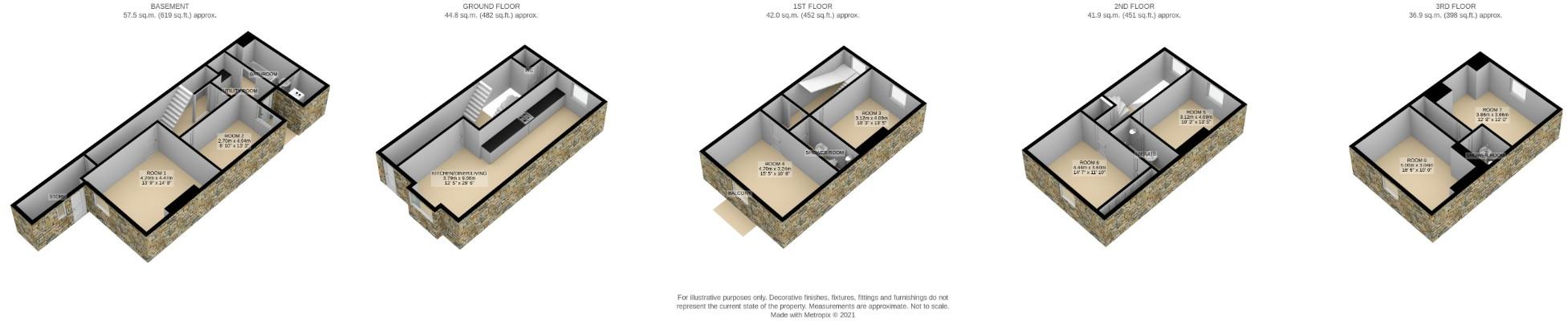 Pembroke Road, Bristol, BS8 floorplan