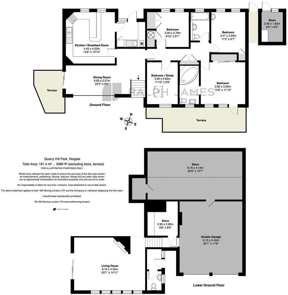 Quarry Hill Park, Reigate floorplan
