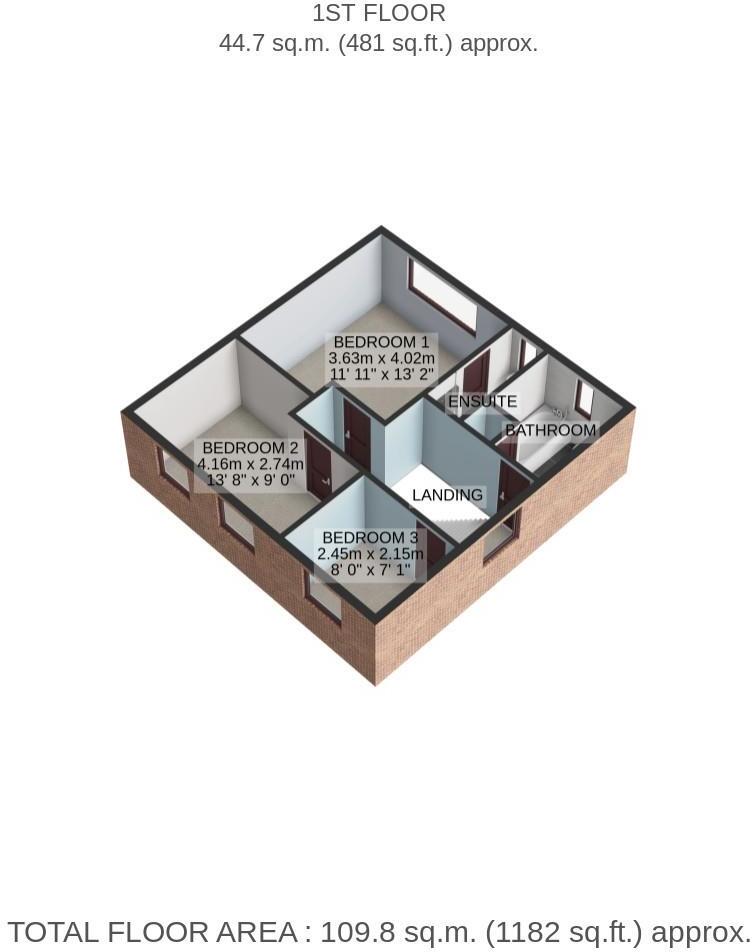 Trinity Court, Rothwell, Kettering floorplan