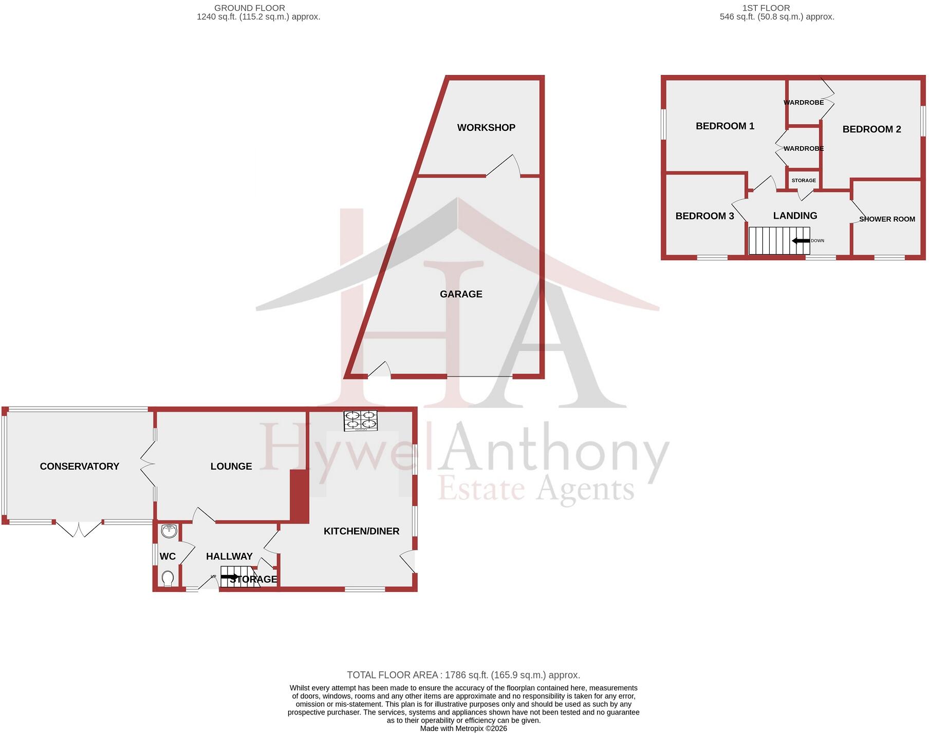 Heol Y Coed, Beddau, Pontypridd, Rhondda Cynon Taff. CF38 2HY floorplan