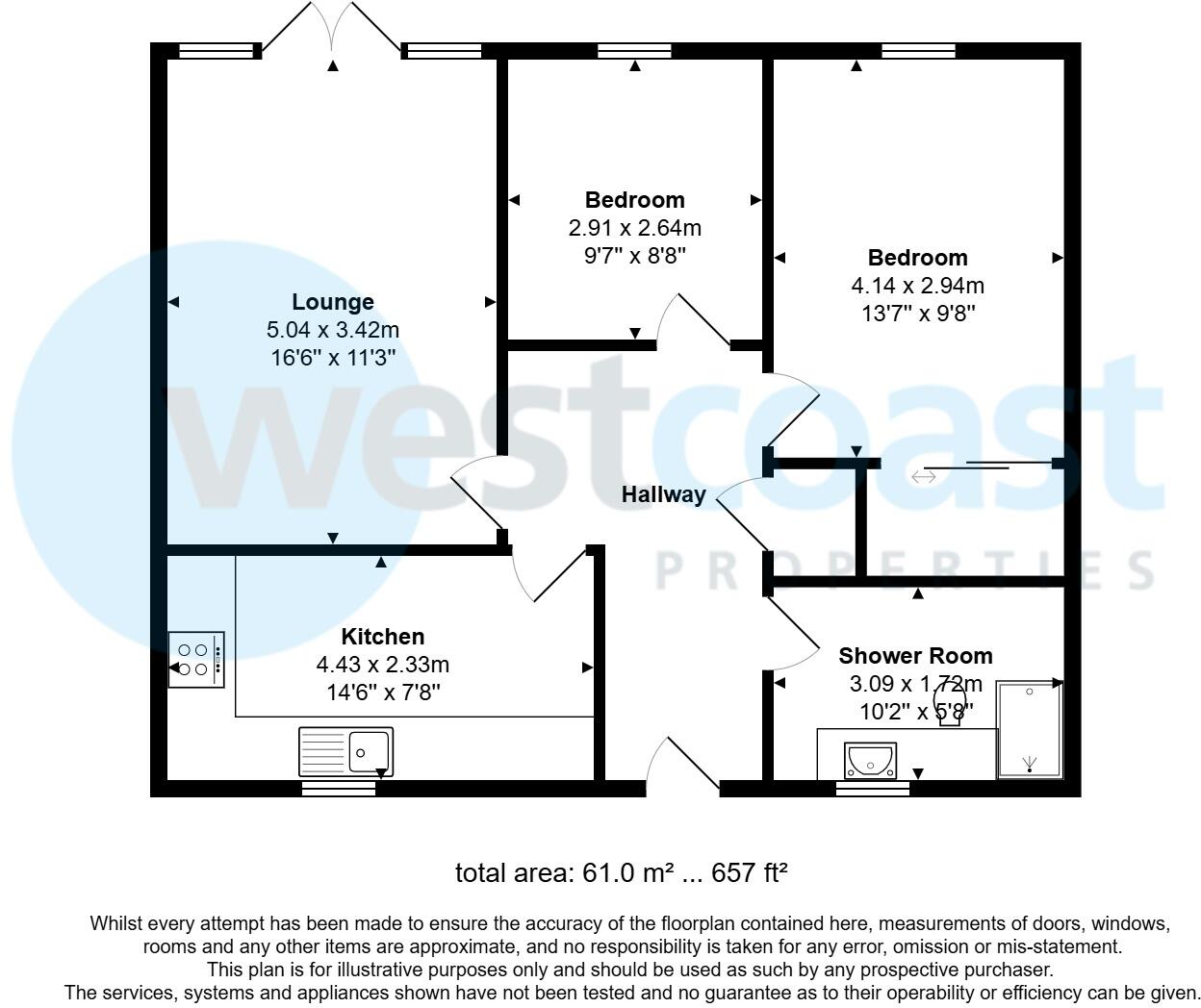 Priory Gardens, Burnham-on-Sea, Somerset, TA8 floorplan