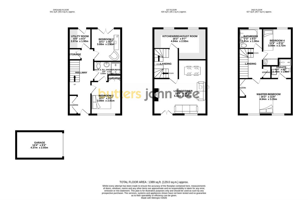 Moreton Place, Scholar Green floorplan