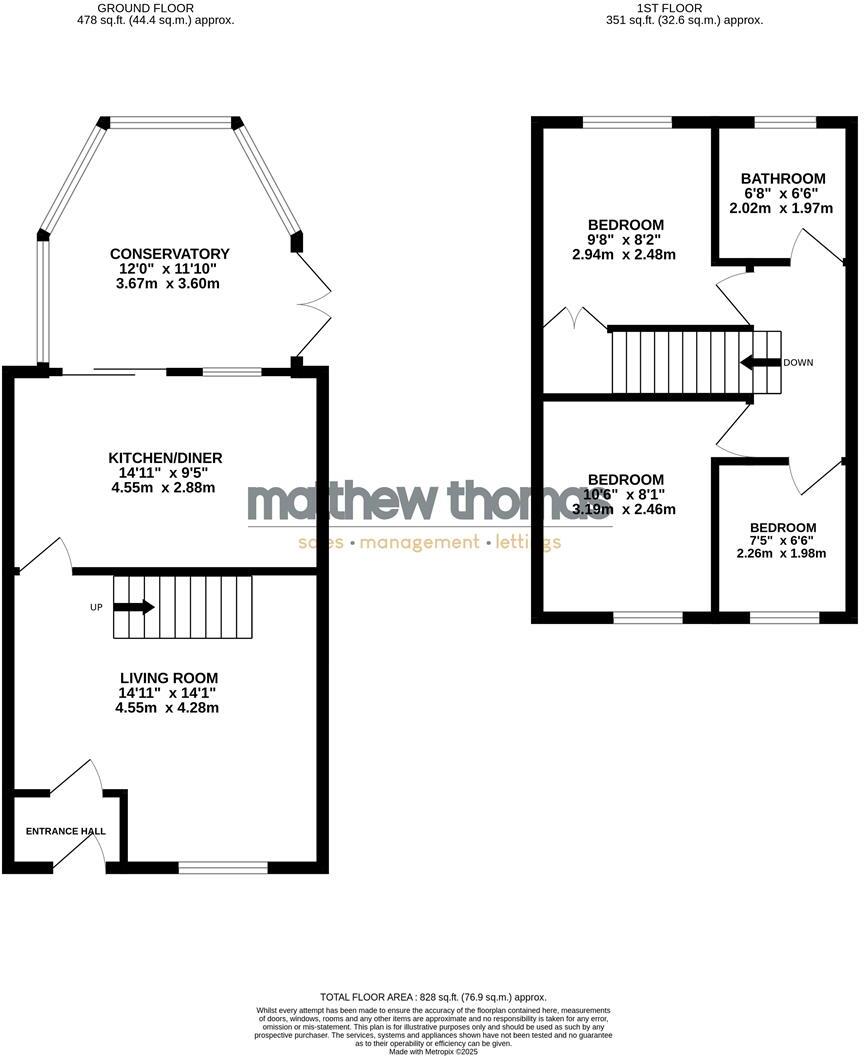 Ashton Close, Swanwick, Alfreton floorplan