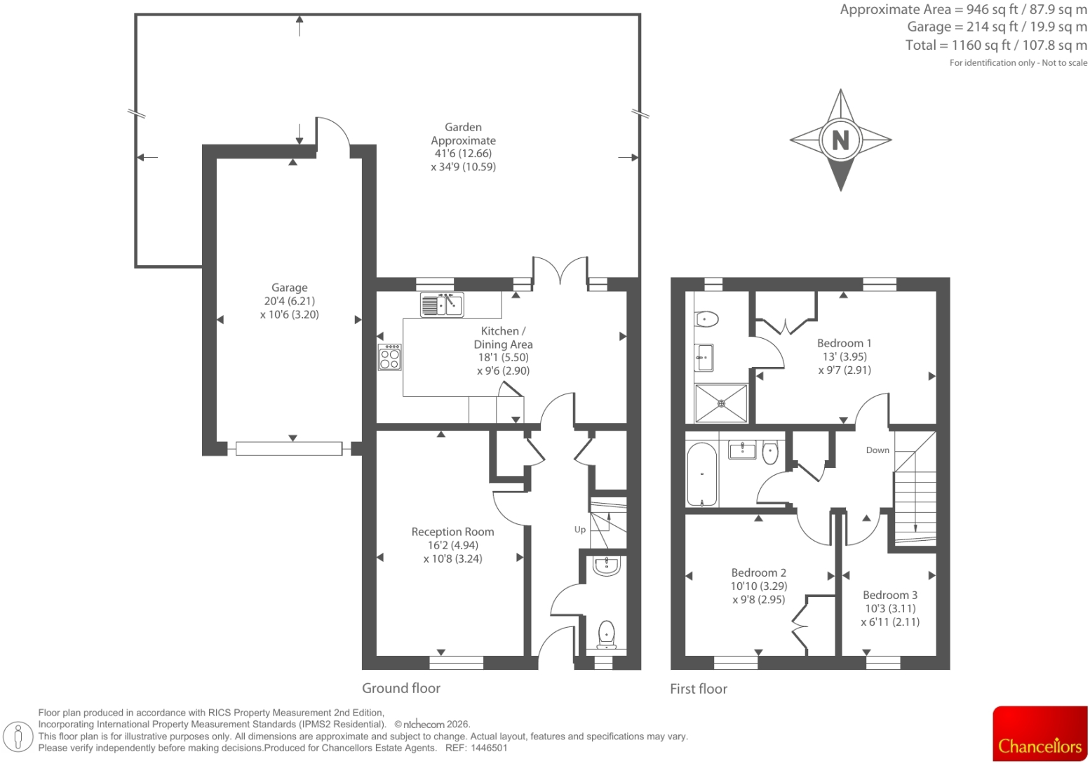 Prior Drive, Drayton, Abingdon floorplan
