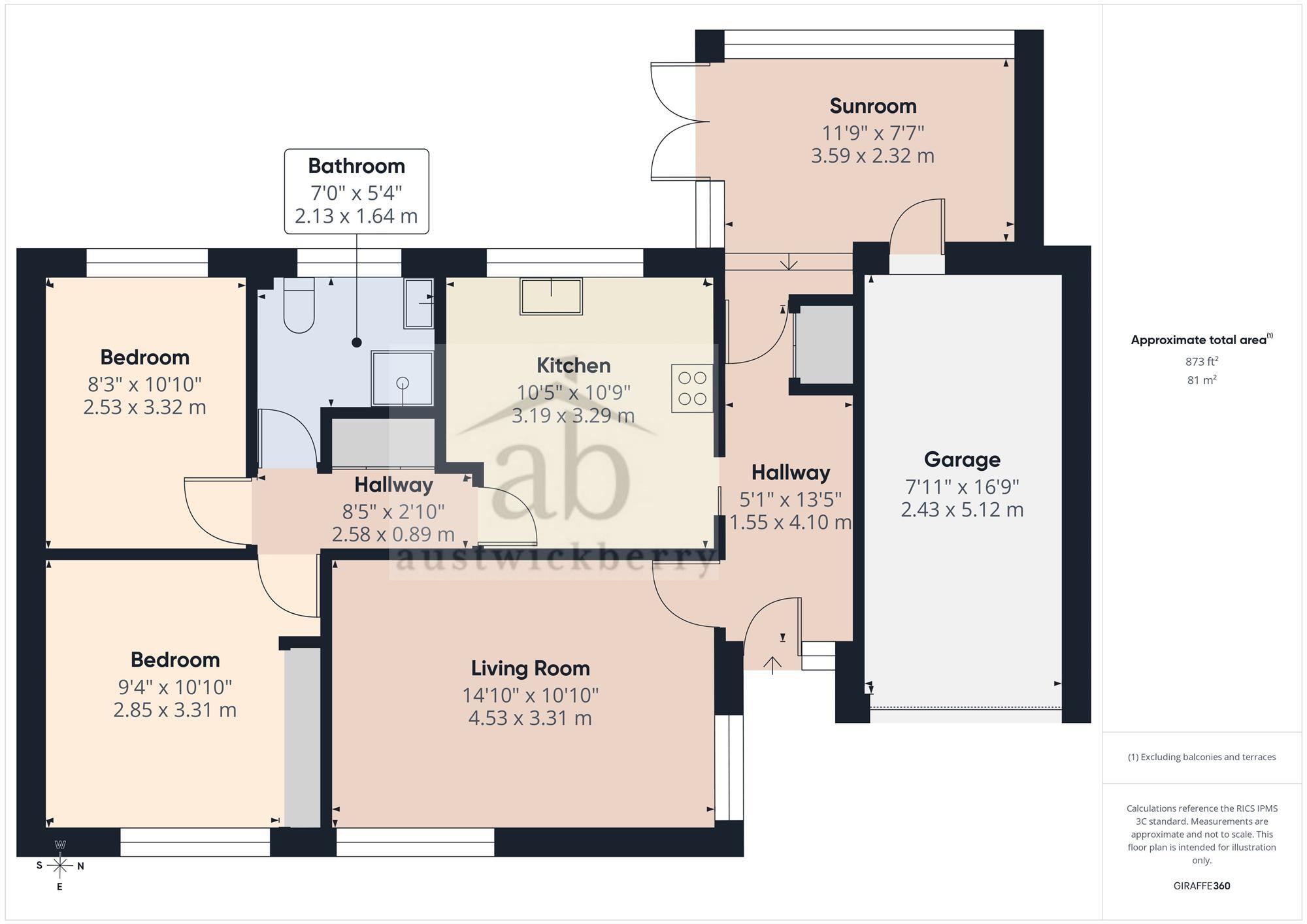 Quebec Drive, Kesgrave floorplan