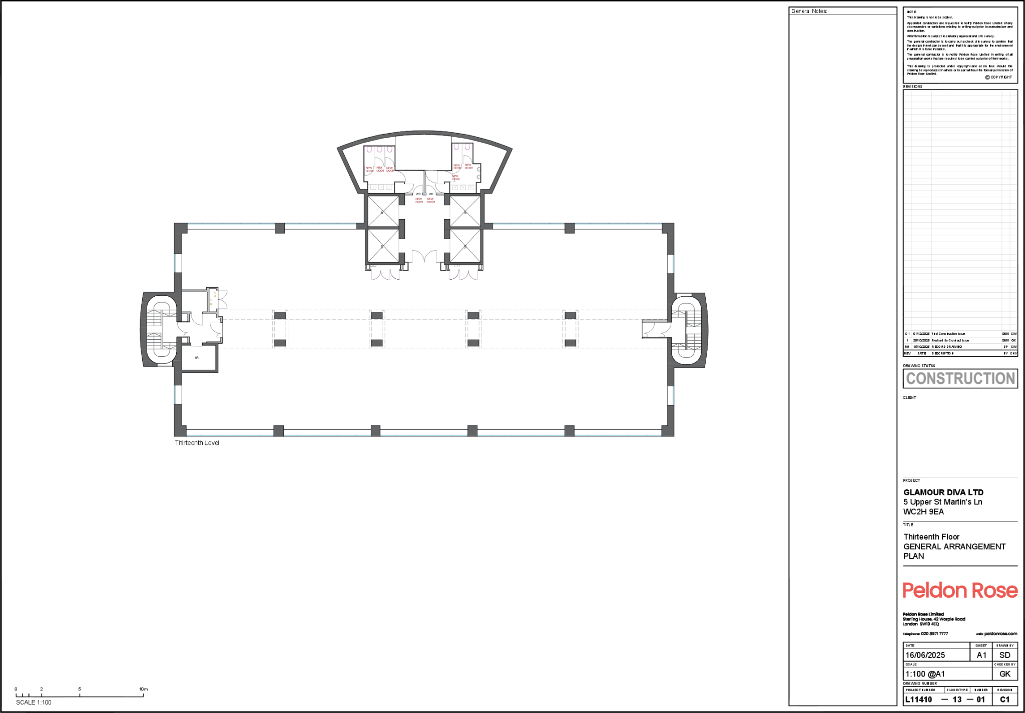 13th floor plan