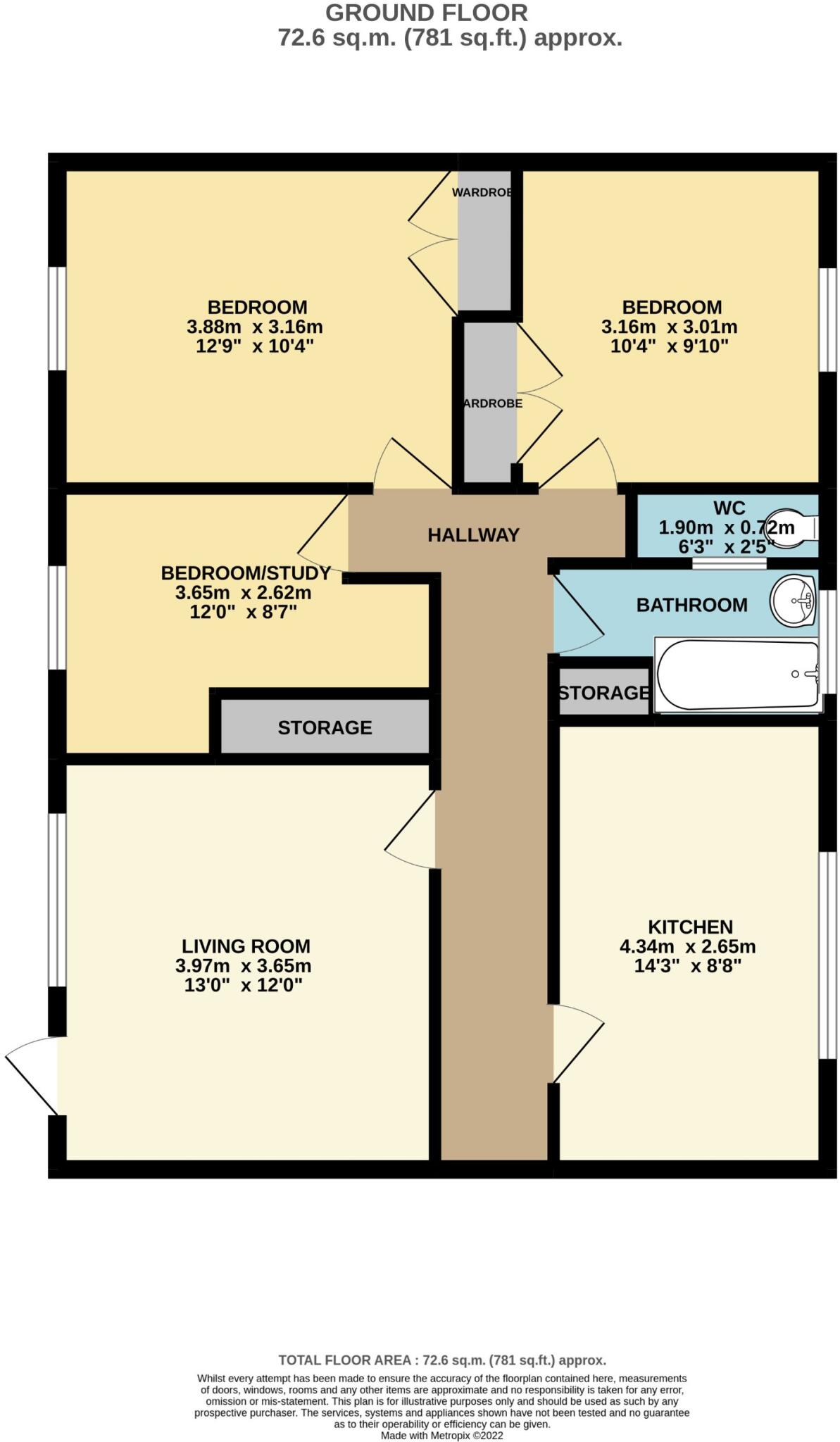 Heathcote House, Kiwi Place, Bulford Barracks, Bulford, SP4 floorplan