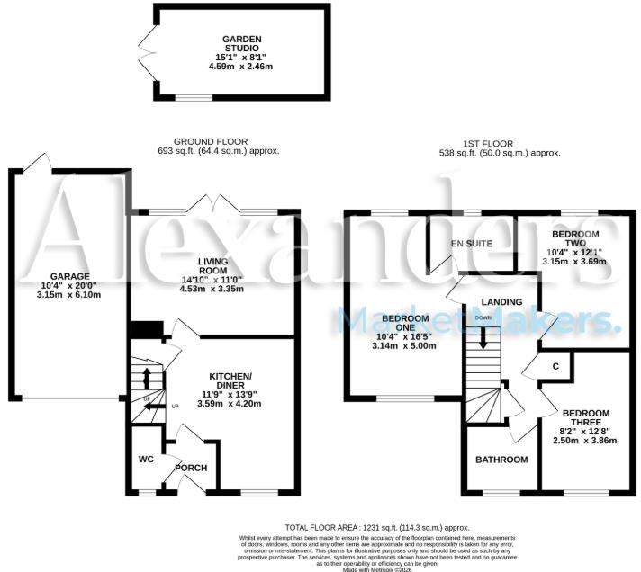 Rushey Close, Ashby De La Zouch floorplan