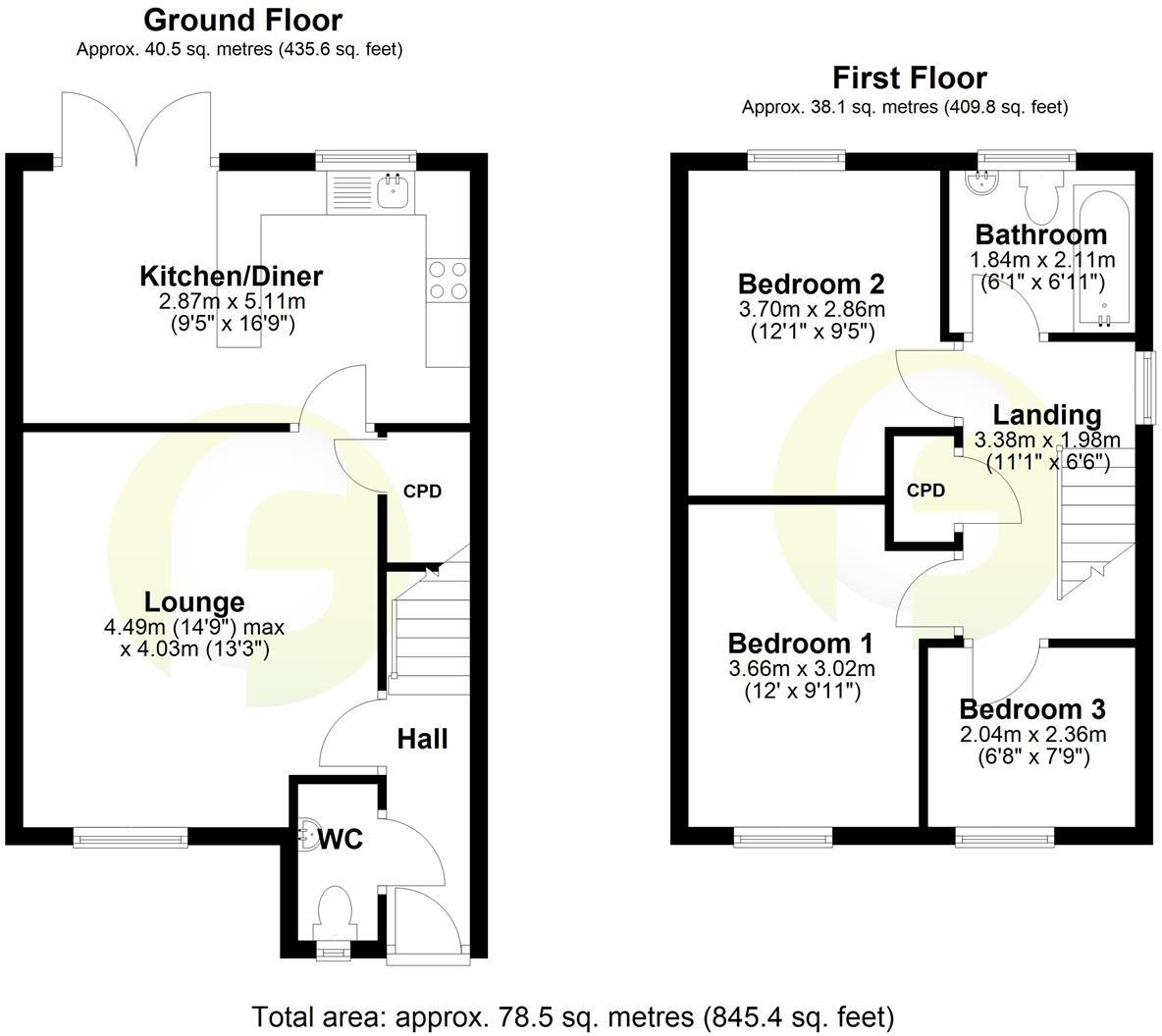 Tennyson Terrace, North Shields floorplan