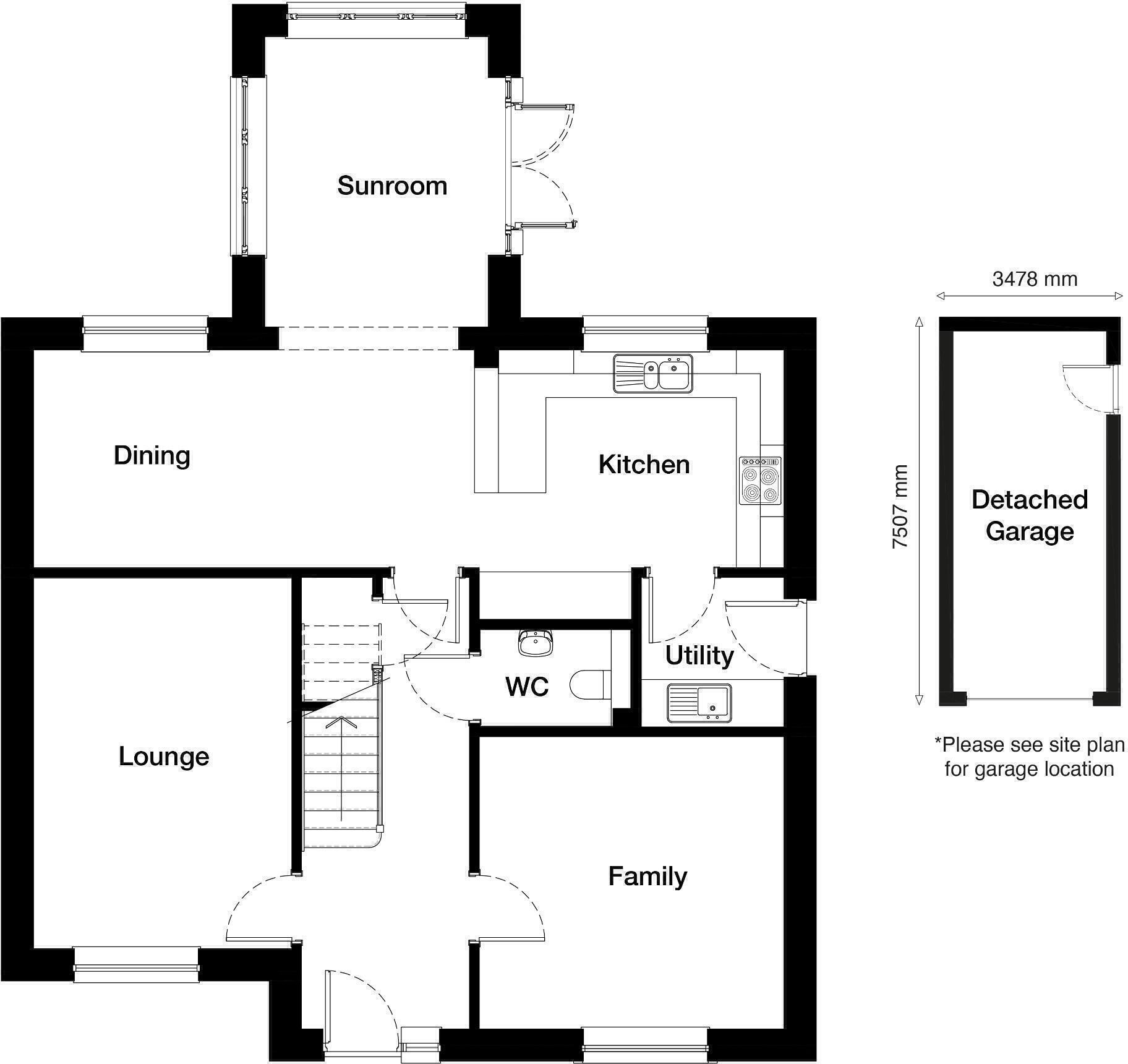 11 Brora Way, 
Elgin,
IV30 8DB floorplan