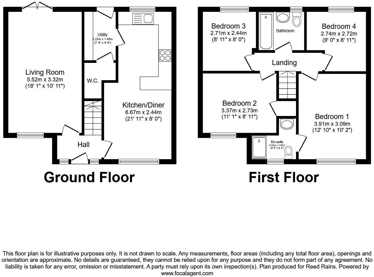 The Crimbles, Durkar, Wakefield, West Yorkshire, WF4 floorplan