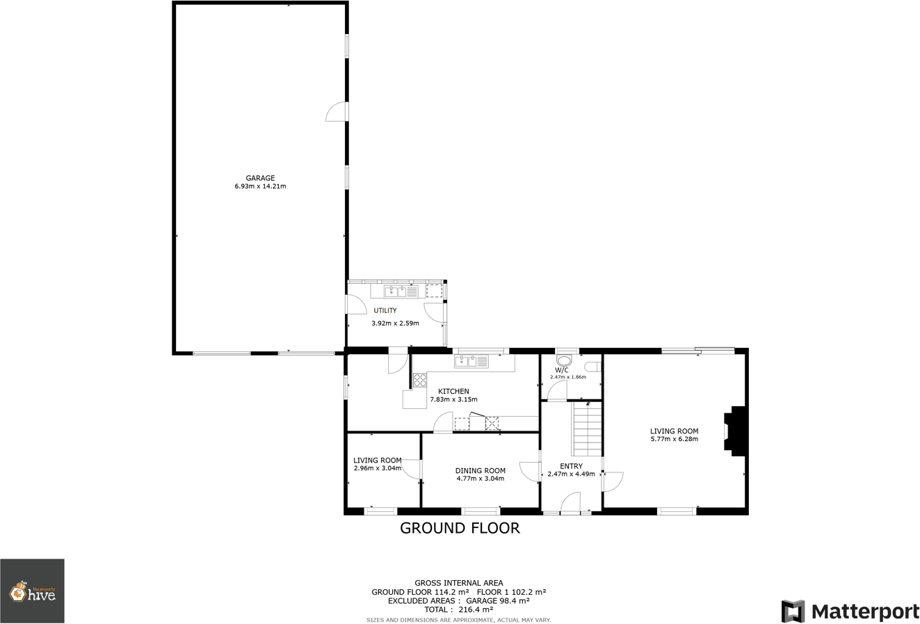 Back Lane, Clifton, Rotherham, S66 floorplan