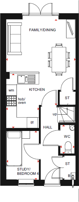 Longmeanygate,
Midge Hall,
Leyland,
PR26 floorplan