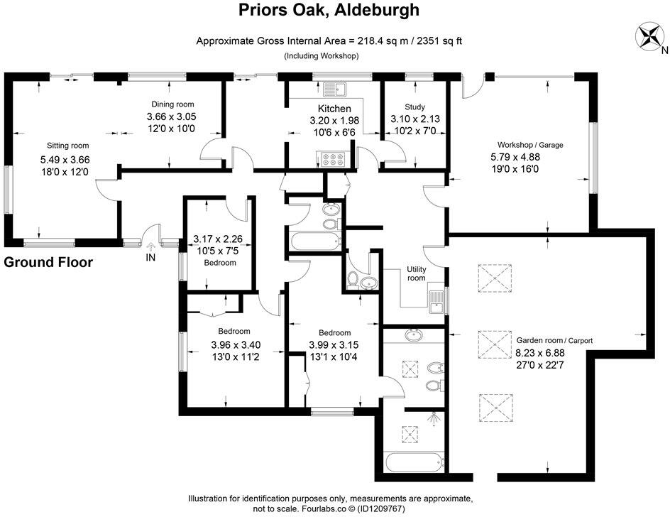 Leiston Road, Aldeburgh, IP15 floorplan