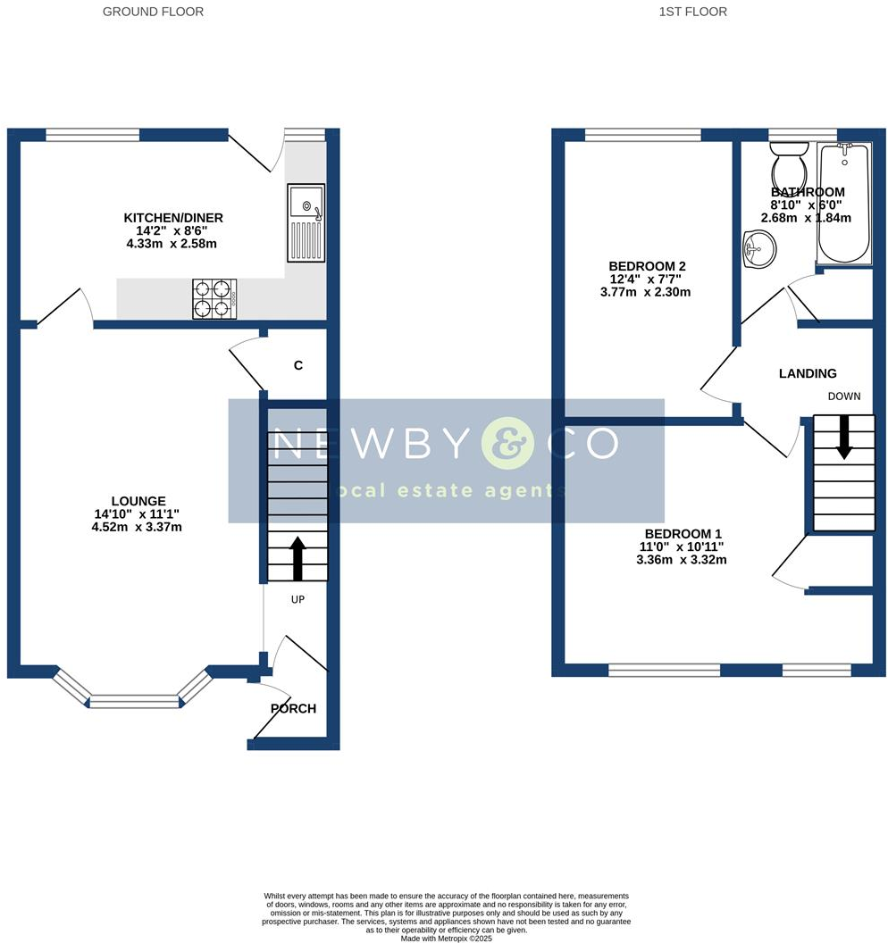 Chitterman Way, Markfield floorplan