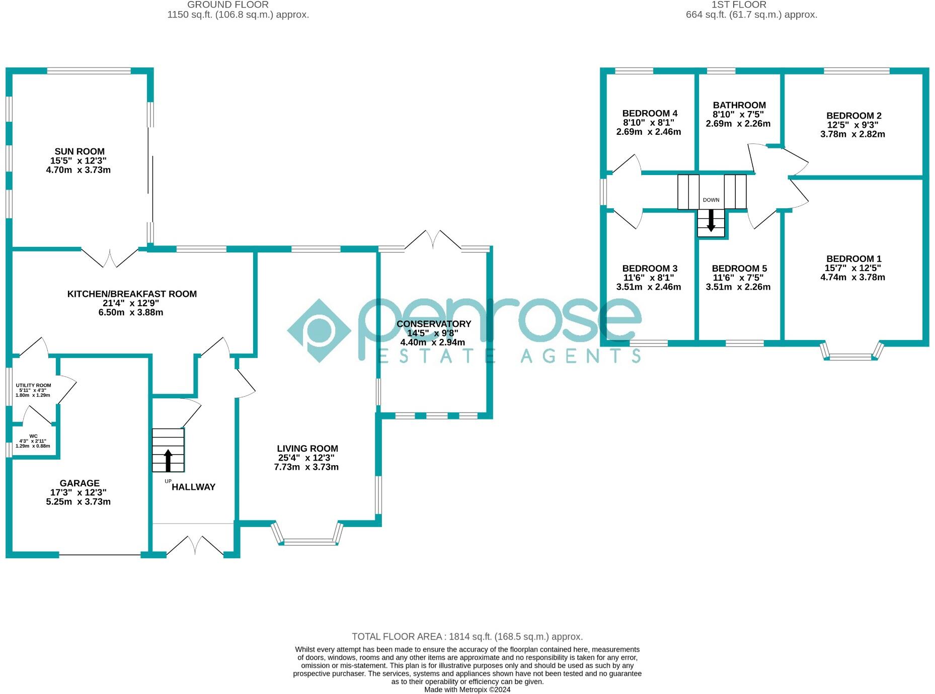 Priory Road, Dunstable floorplan