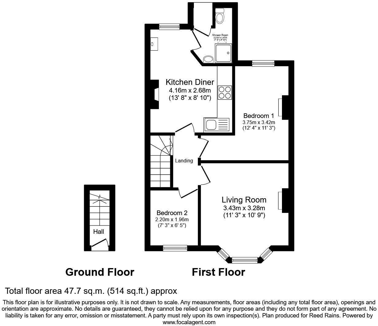 Cambus Road, London, E16 floorplan
