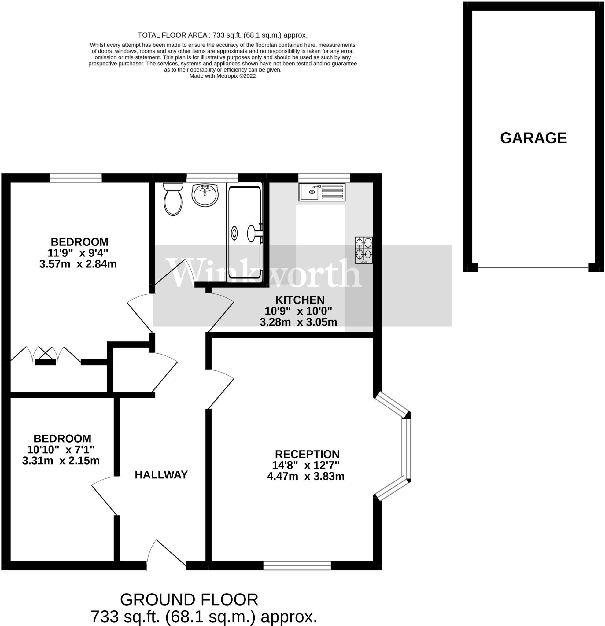 Lowestoft Road, Reydon, Southwold, Suffolk, IP18 floorplan