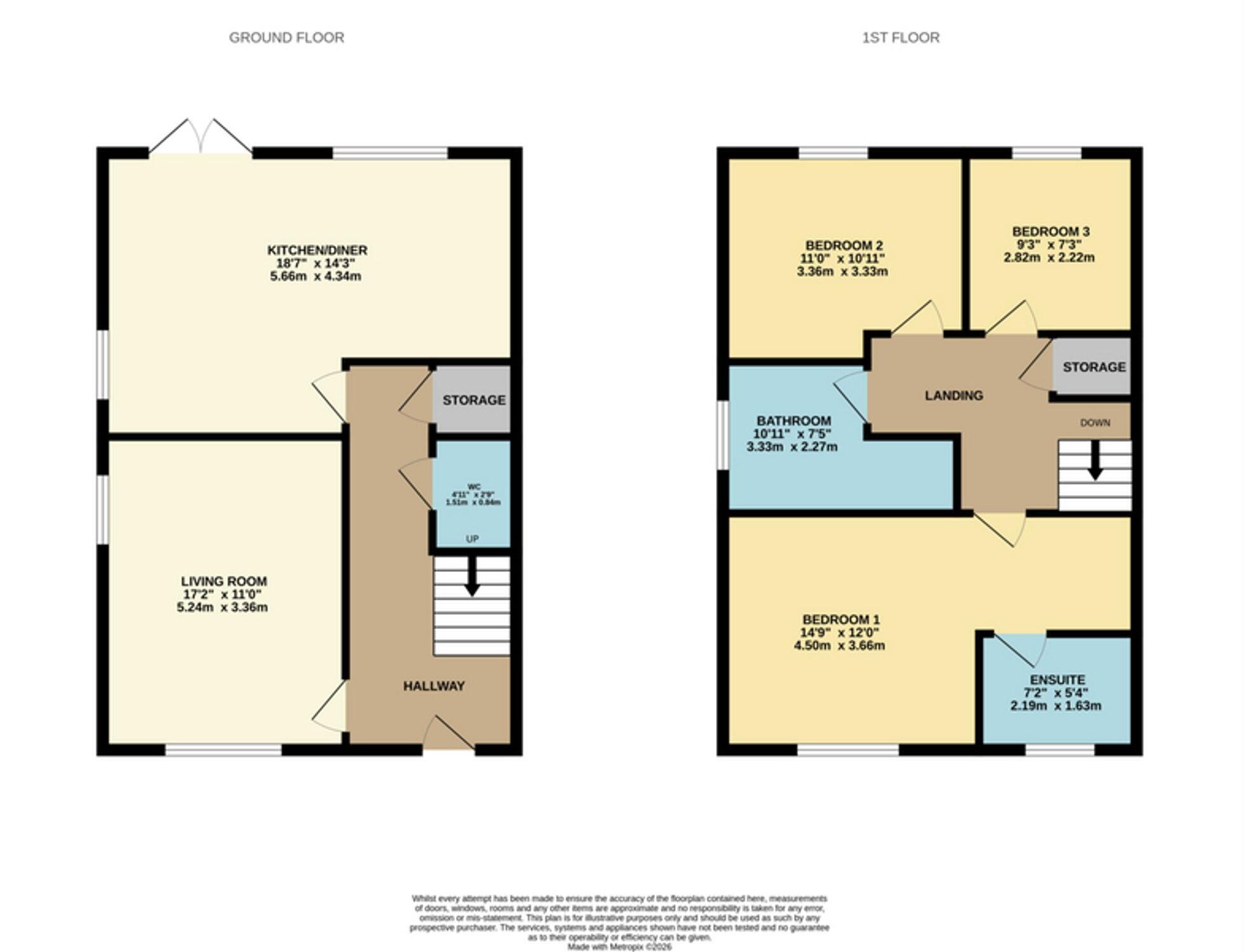 Brown Street, Mansfield, NG19 floorplan
