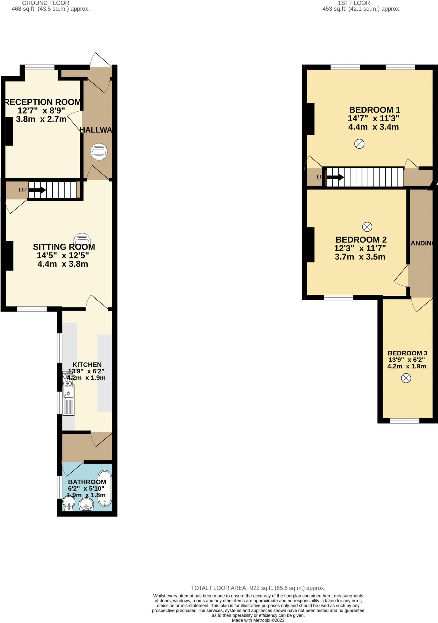 Manilla Road, Selly Park, Birmingham, B29 7PY floorplan