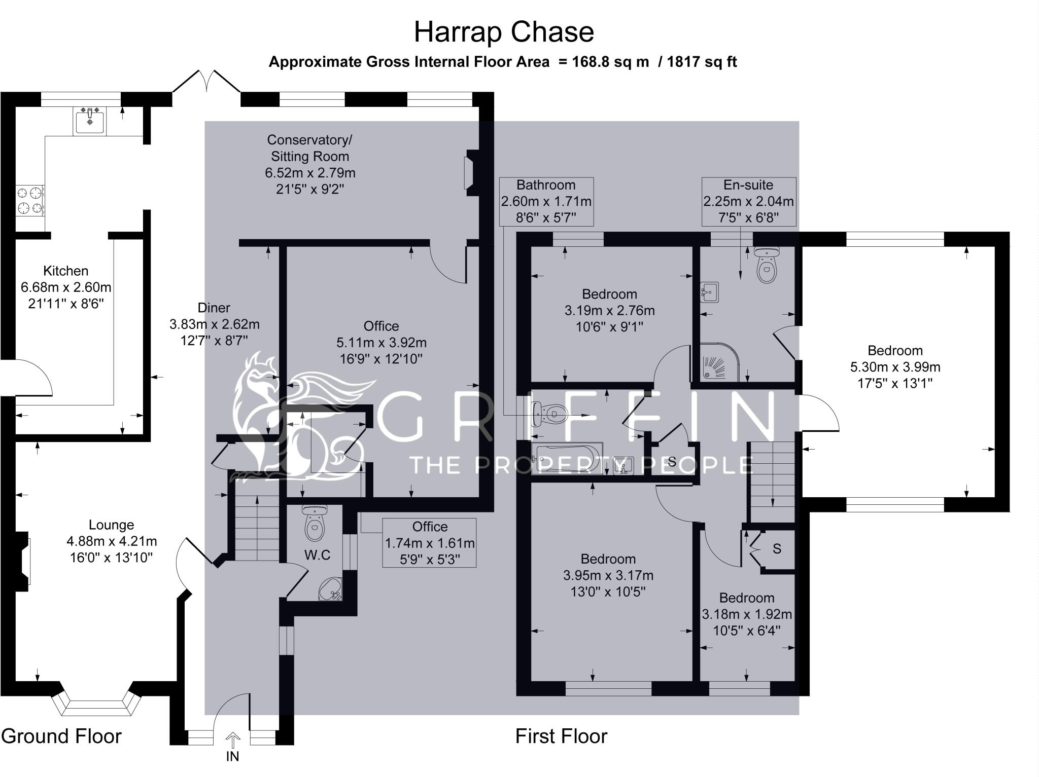 Harrap Chase, Grays, RM17 floorplan