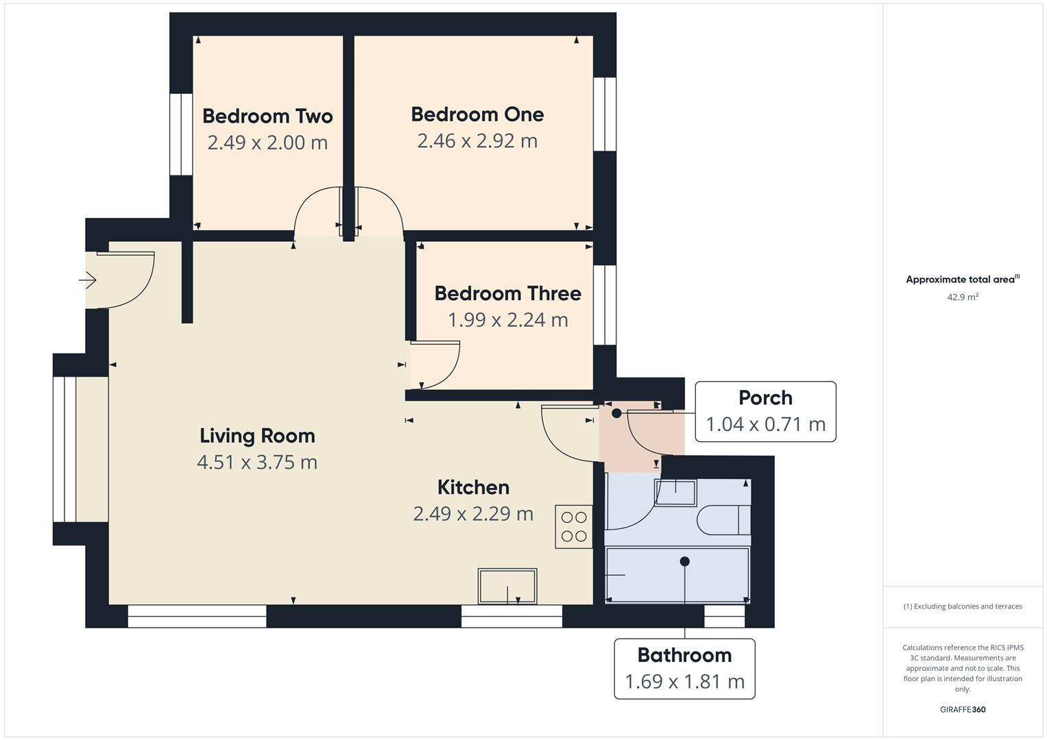 Leadengate Close, Croyde, Braunton floorplan