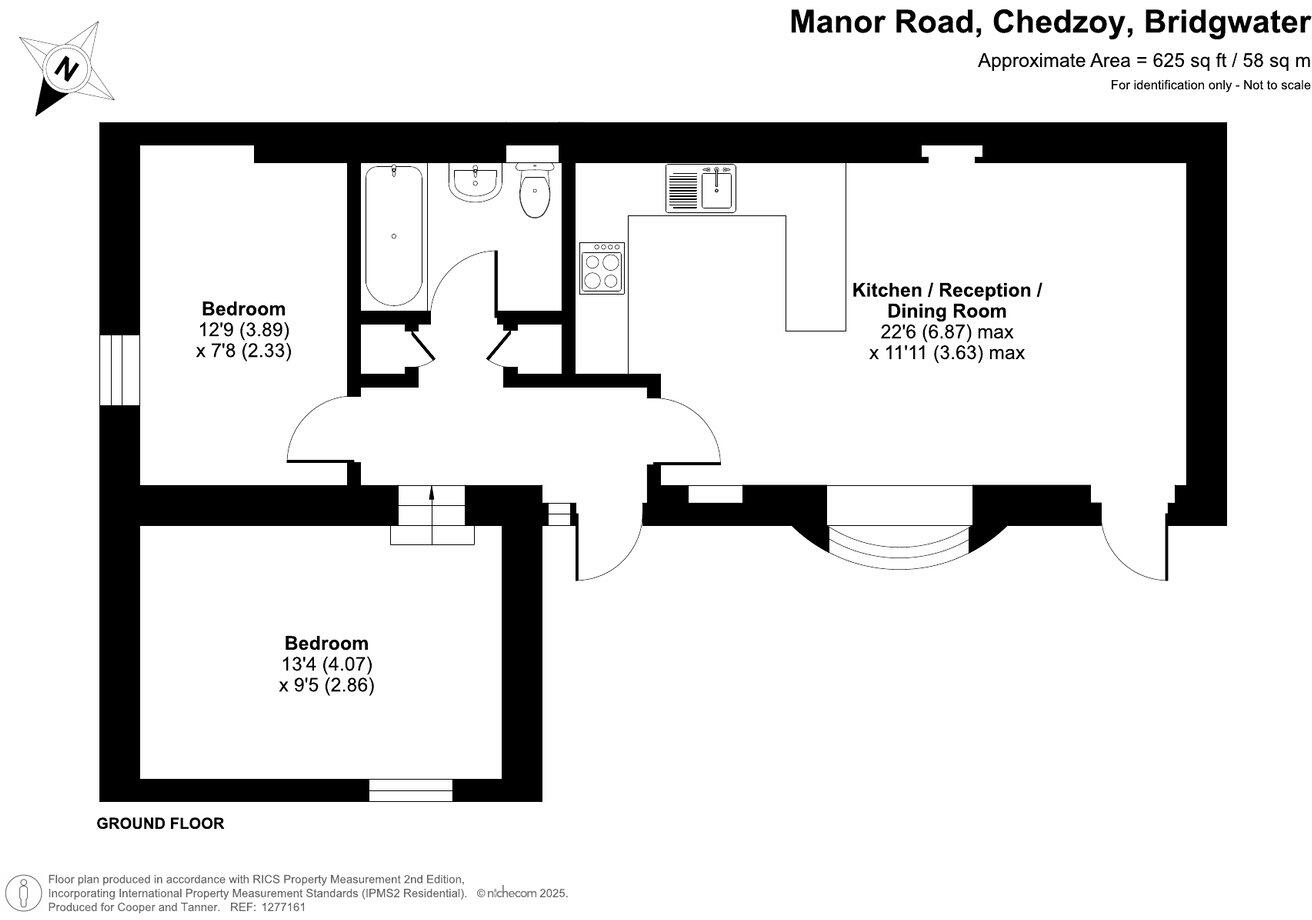 Manor Road, Chedzoy, TA7 floorplan