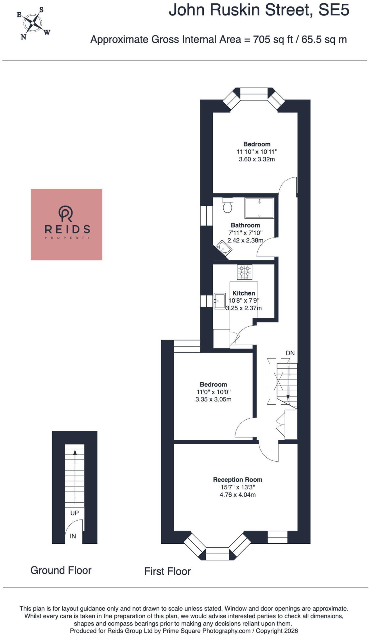 John Ruskin Street, Camberwell, SE5 floorplan