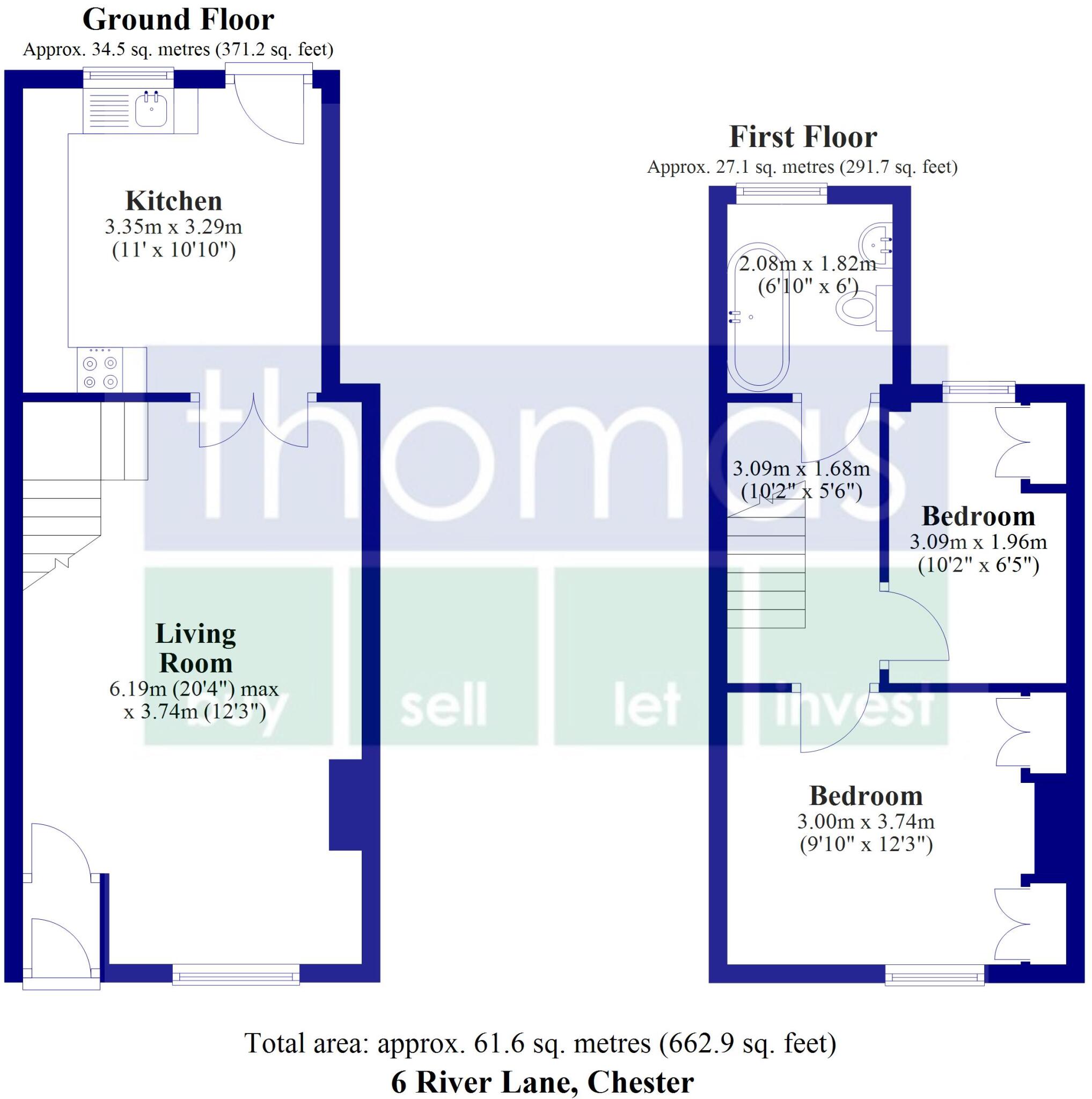 River Lane, Saltney, Chester floorplan