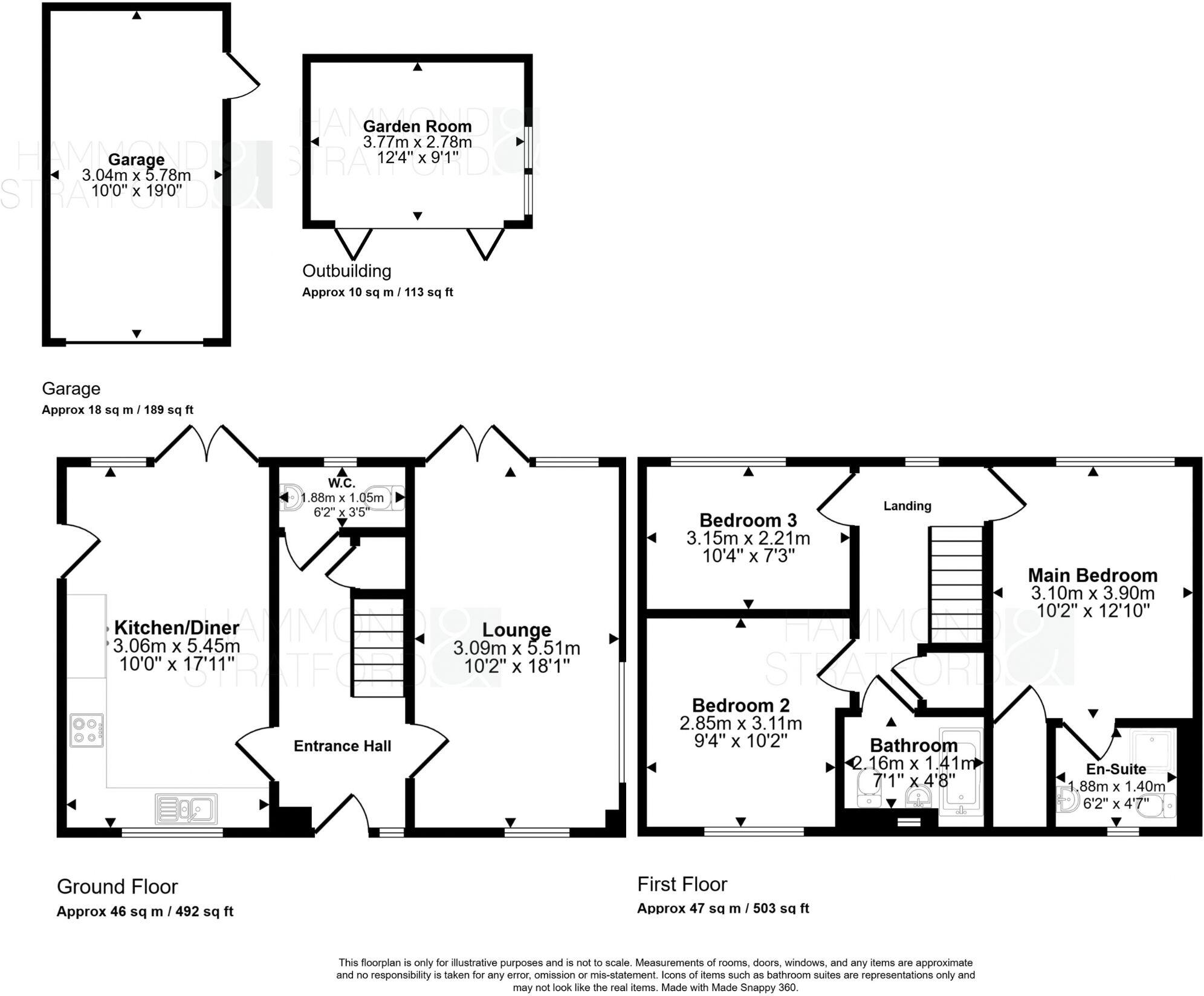 Limes Close, Little Melton floorplan