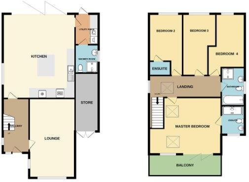 21 Park Road, Canvey Island, Essex, SS8 7PT floorplan