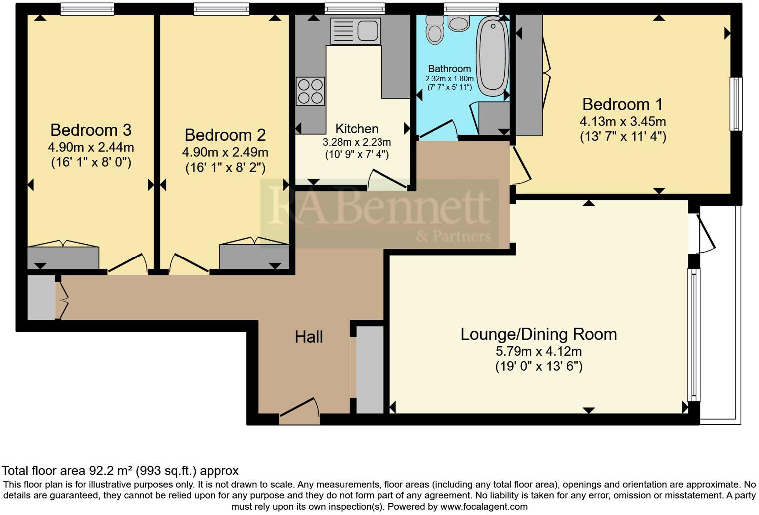 Pittville Circus Road, Cheltenham, Gloucestershire, GL52 floorplan