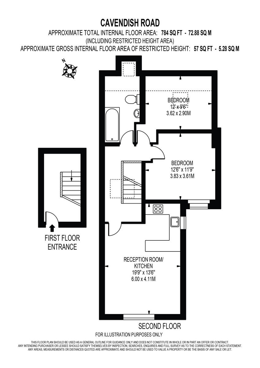 Cavendish Road, LONDON floorplan