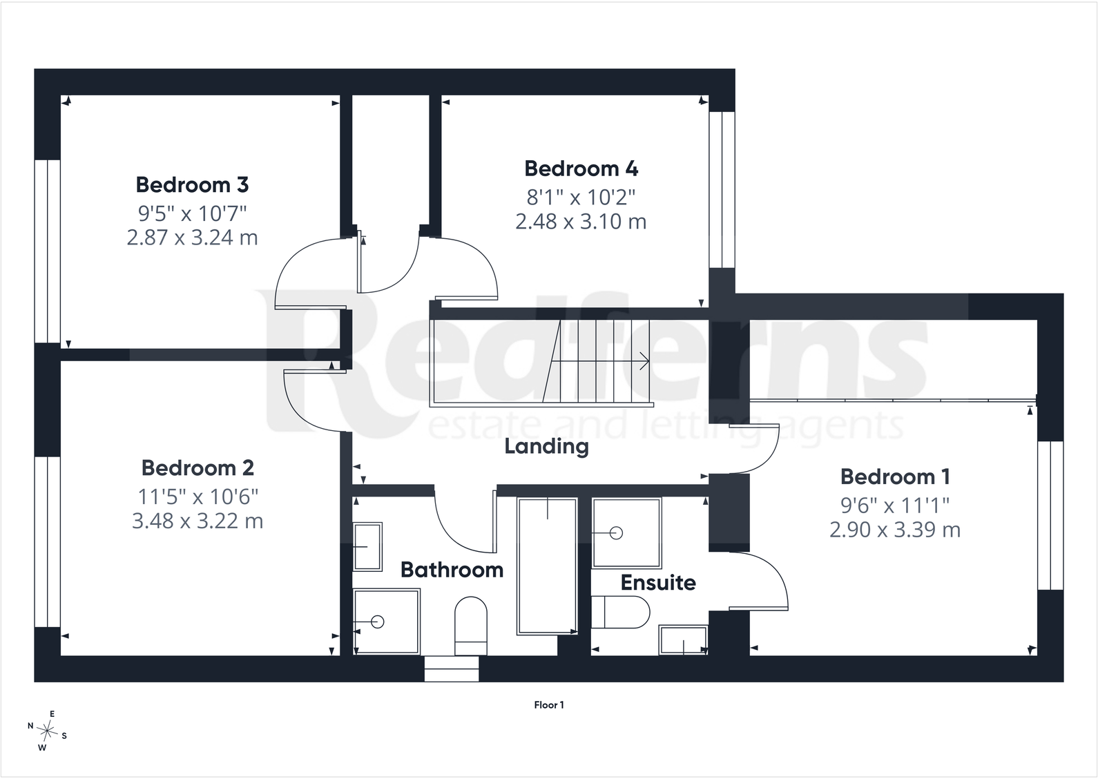 Chineway Gardens, Ottery St. Mary, EX11 1JG floorplan
