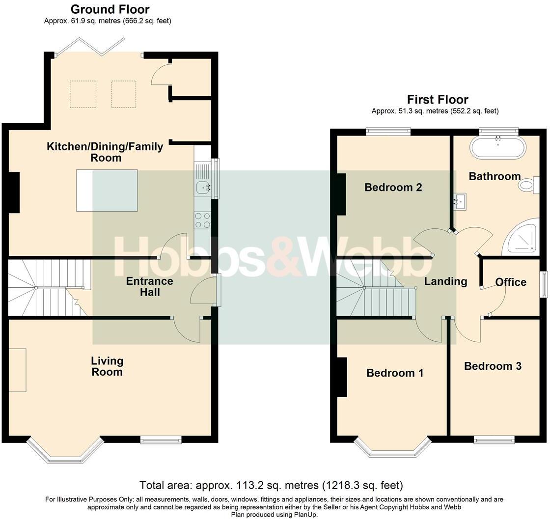 Sandford Road, Weston-Super-Mare floorplan