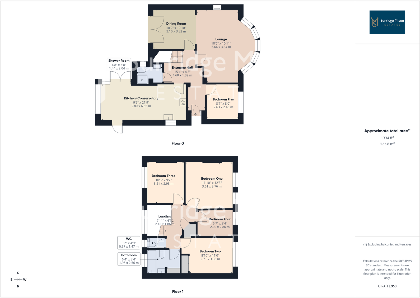 Coopers Hill, Willingdon Village, East Sussex, BN20 floorplan