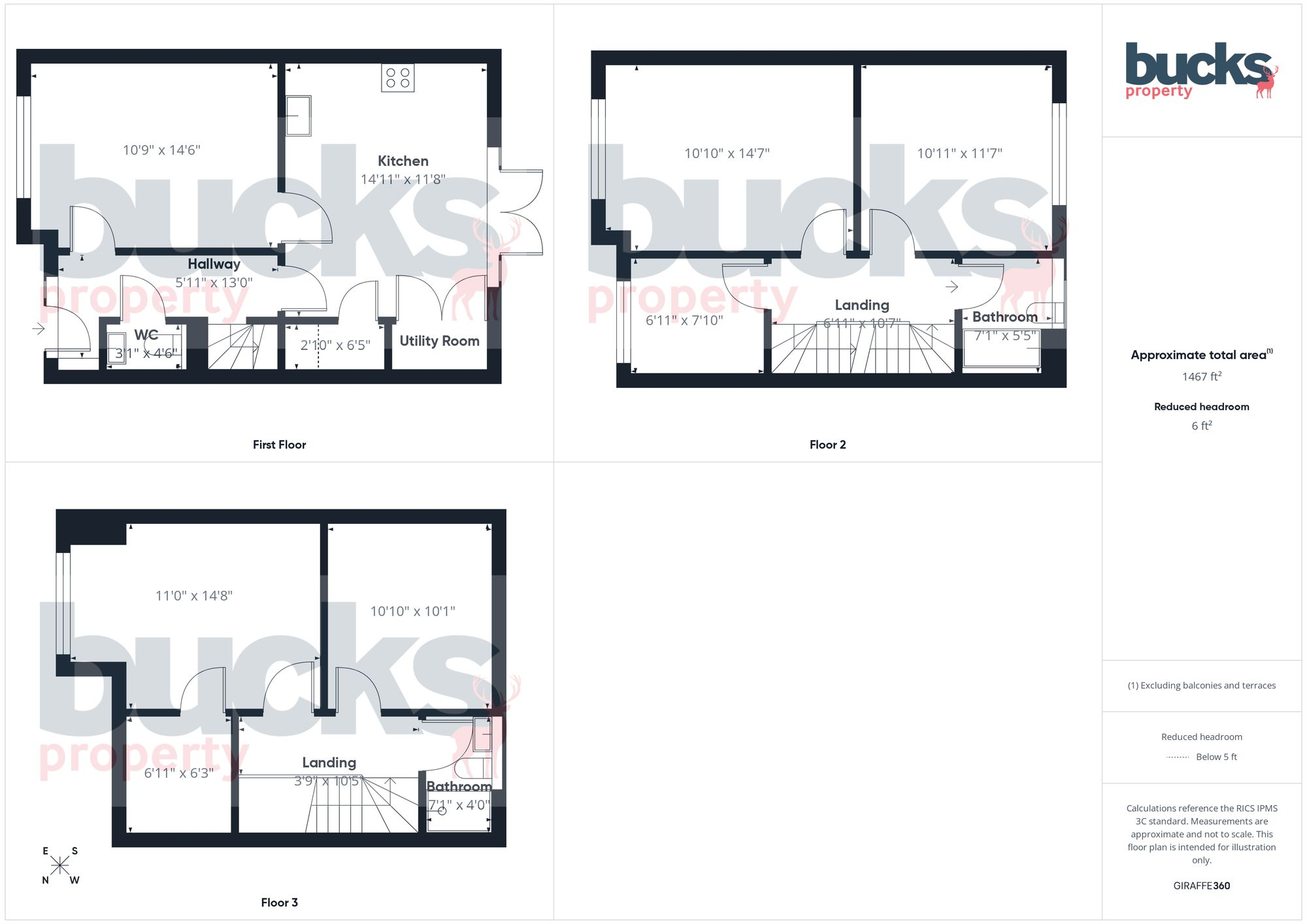 Francis Avenue, Aylesbury, HP21 floorplan