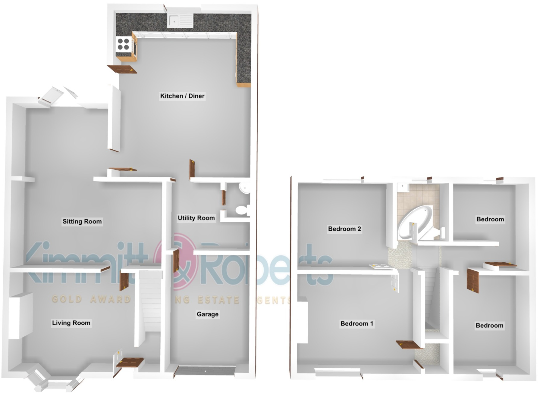 Station Road South, Murton, Seaham, Durham, SR7 9SE floorplan