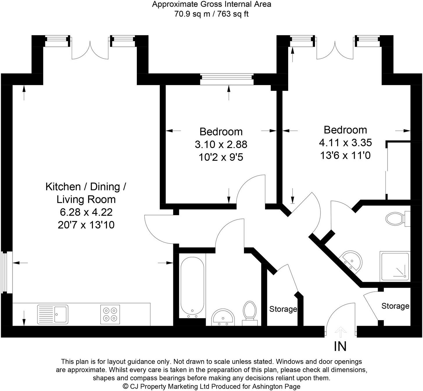 Folleys Place, Loudwater, HP10 floorplan
