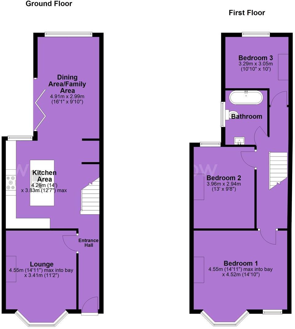 Grange Road, Chorlton floorplan