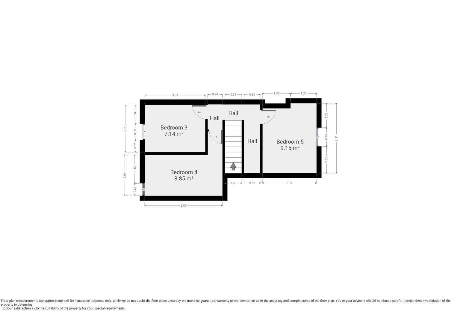 27/28 - Moor Street - Student House floorplan