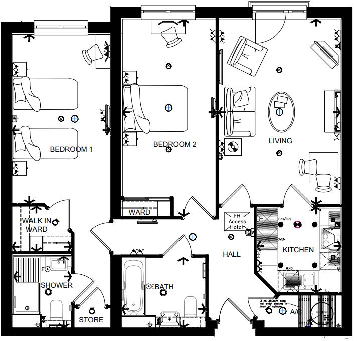 Jubilee Lodge, Fleet, Hampshire floorplan