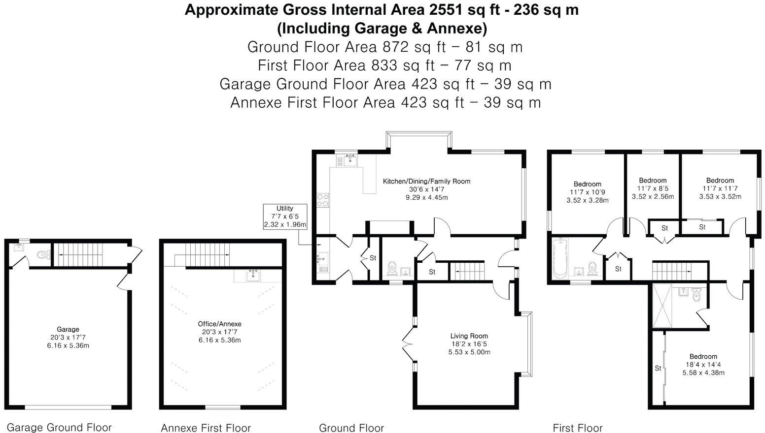 Oxmead Street, Ewhurst GU6 7GJ floorplan