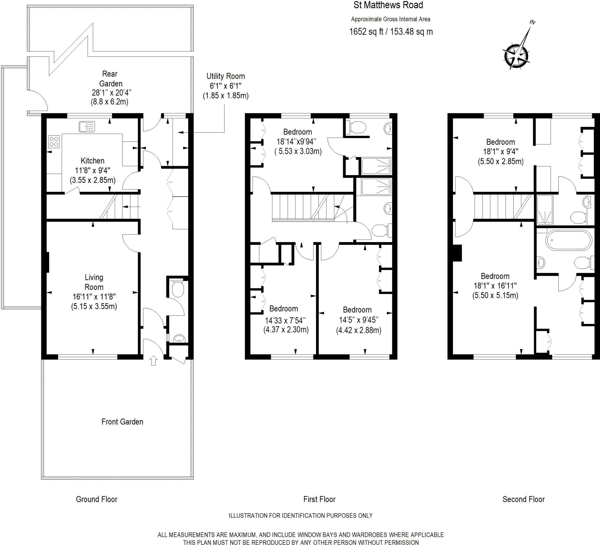 St Matthew's Road, Lambeth, London floorplan