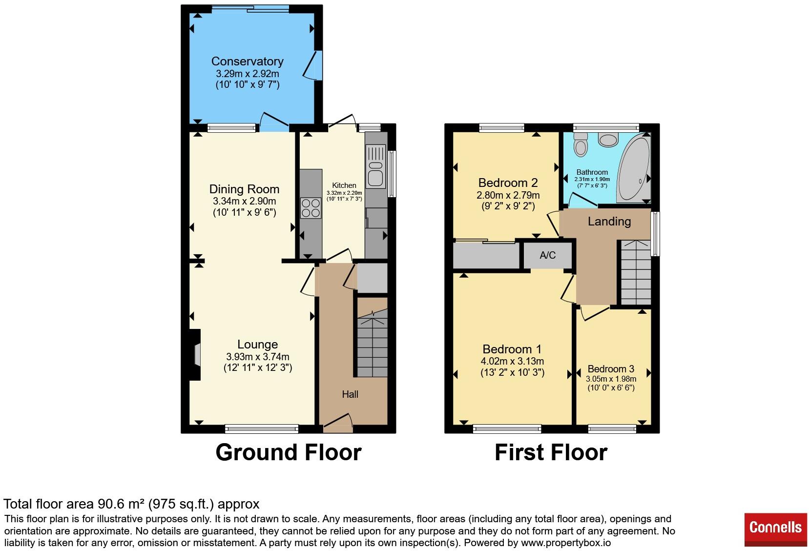 Lower Innings, Hitchin floorplan