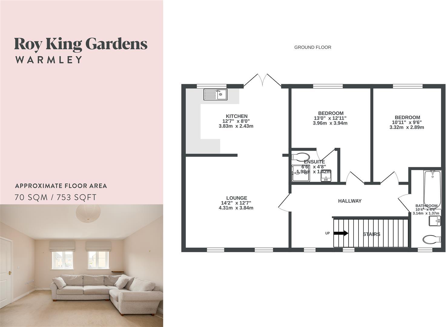 Roy King Gardens, Warmley floorplan