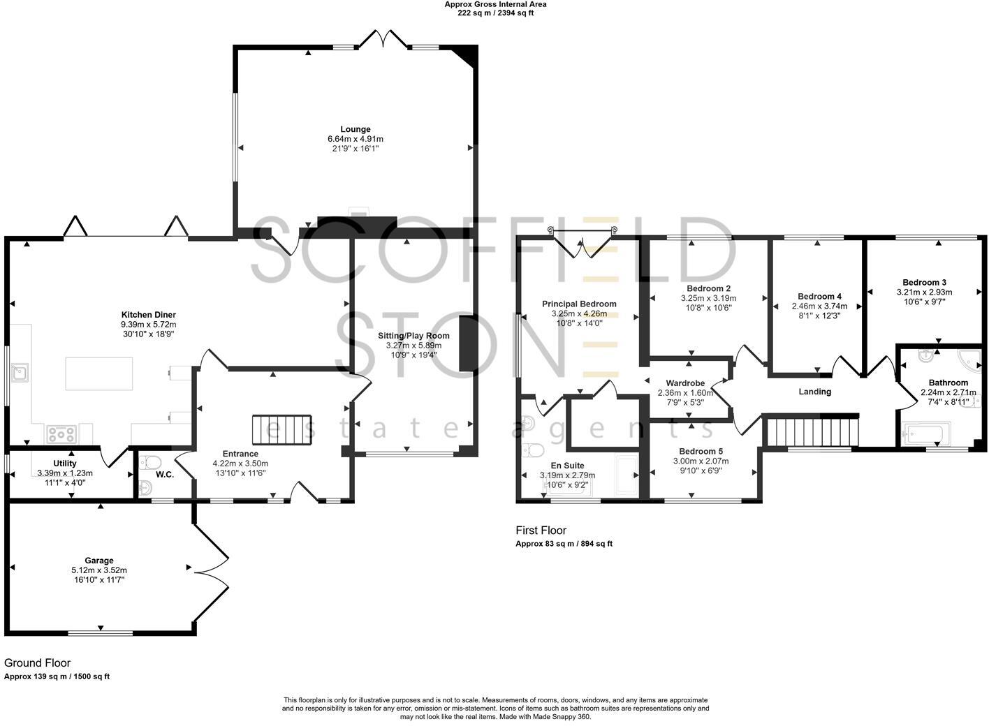 Lawn Avenue, Etwall, Derby floorplan